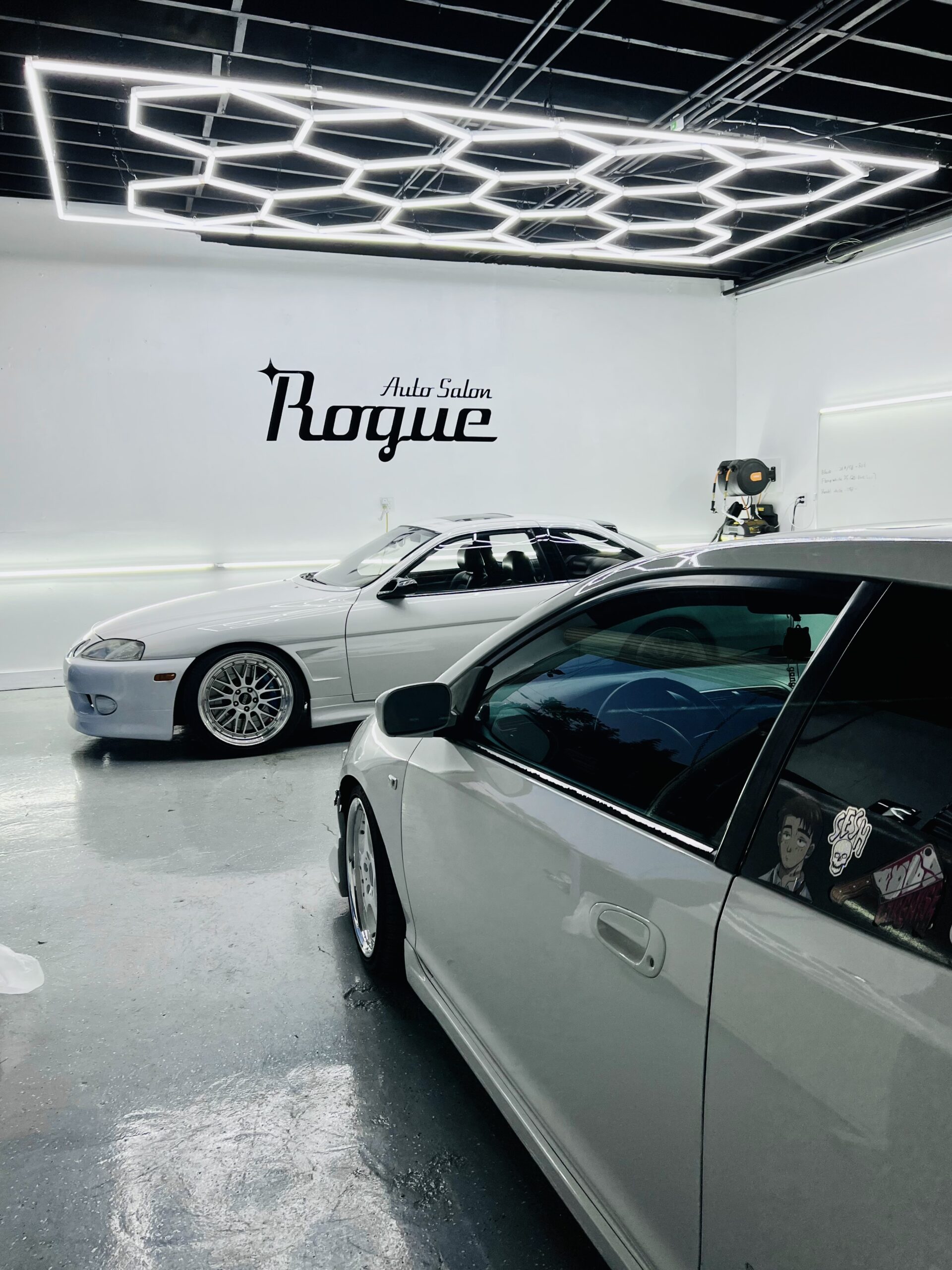 Can you see through tinted windows at night