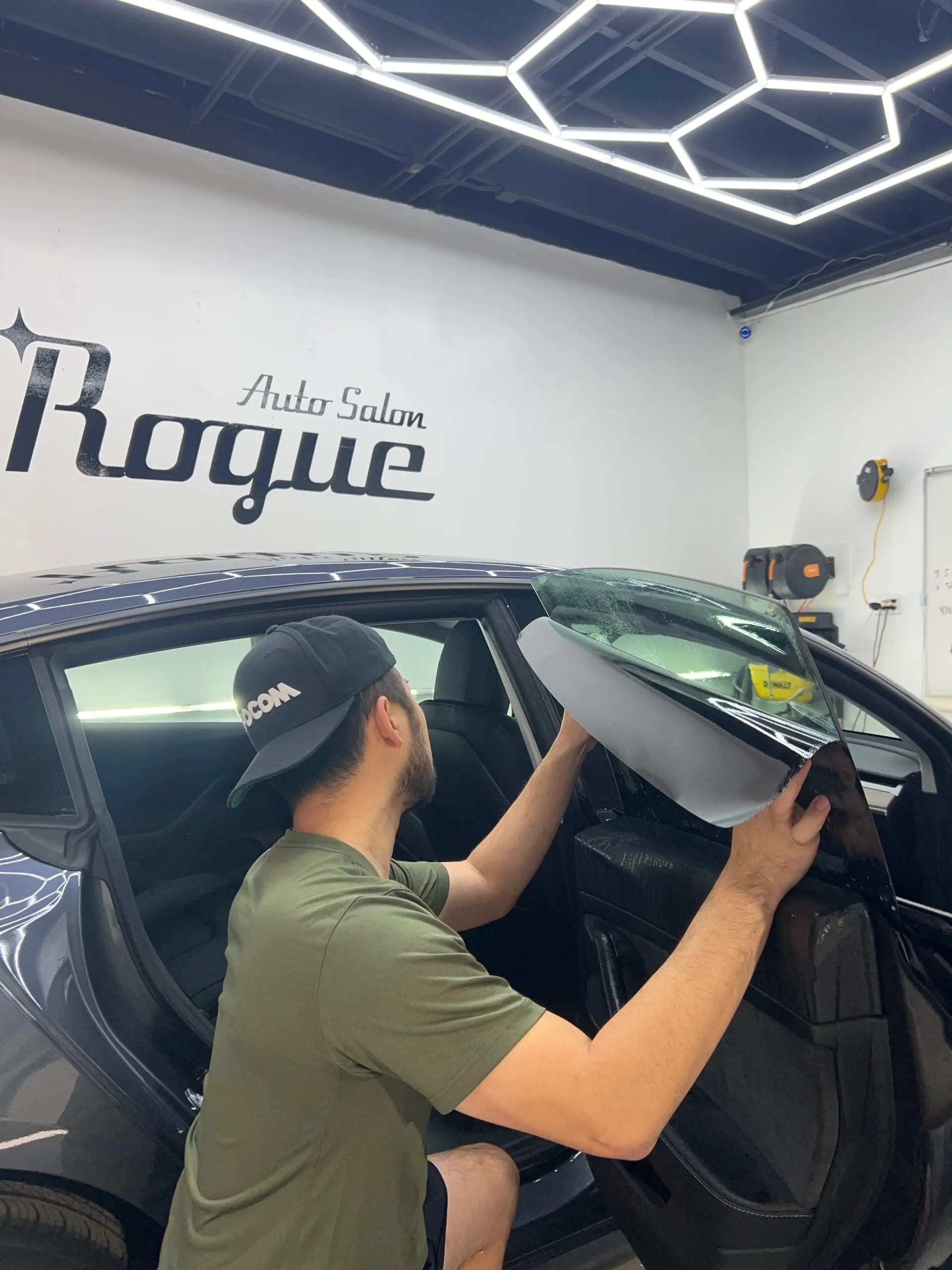 Ceramic coating and paint protection film