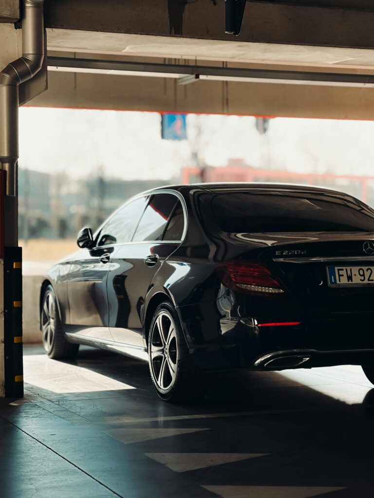 Image of a tinted car window demonstrating reduced visibility—used to highlight key “reasons not to tint car windows,” including safety and clarity concerns.
